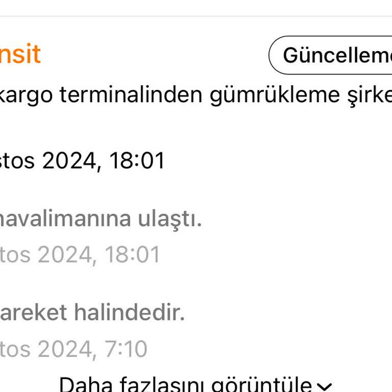 Temu Ürün Gümrük De Beklemekte