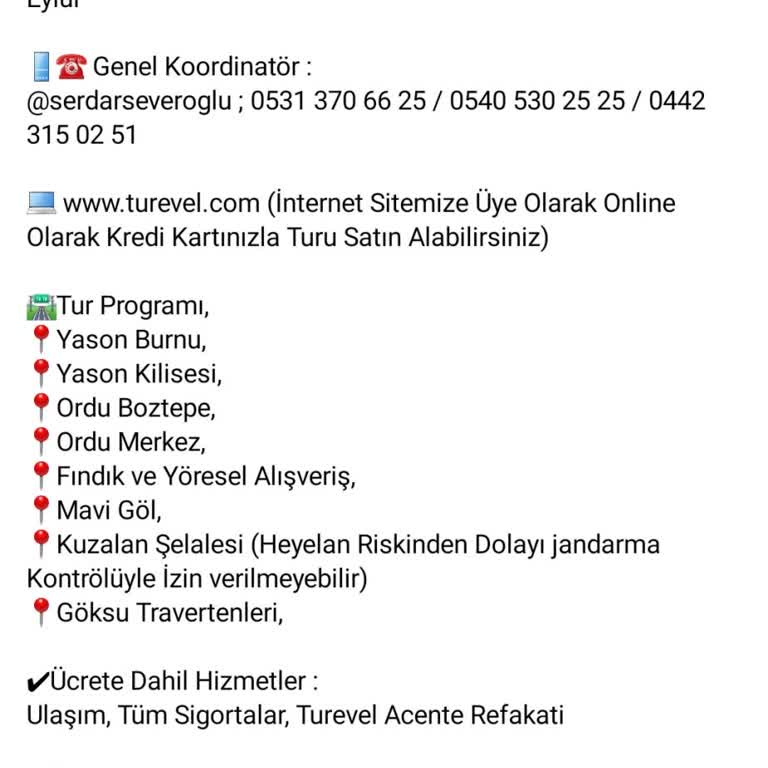 Turevel Tur Eksik Tur Gezisi Ve Yolda Unutulan Tur Katılımcıları