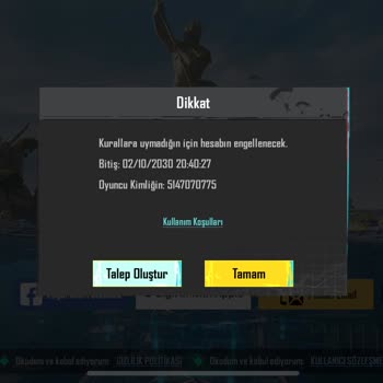 Ban Yedirdin PUBG Mobil Müşteri Hizmetleri Duysun