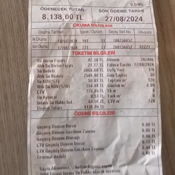 İ. B. B İSKİ 50 Eve Gelmesi Gereken Toplam Fatura Tek Bir Eve Geldi!