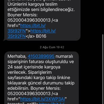 Boyner Alınan Ürünü Yollamıyor Ve Para İadesi Yapmıyor