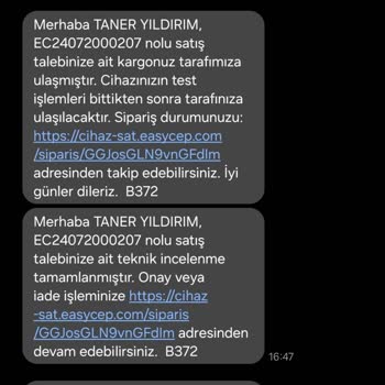EasyCep Amazon Değişim Kampanyası Ücreti Hala Yatmadı