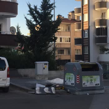Şehitkamil Belediyesi Çöp Konteyneri Kaldırılması
