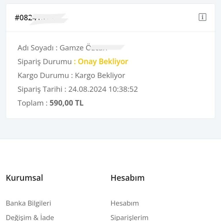 Beyoğlu Şirin Geç Teslimat Ve Hayal Kırıklığı