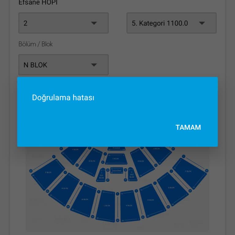 Hopi Sesimi Duy. Biletix %10 Uygulaması Kullanamıyorum