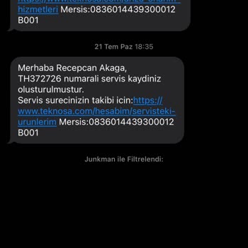 Teknosa Ve Electrolux Ürünümü 20iş Gün Geçtiği Halde Teslim Etmiyor