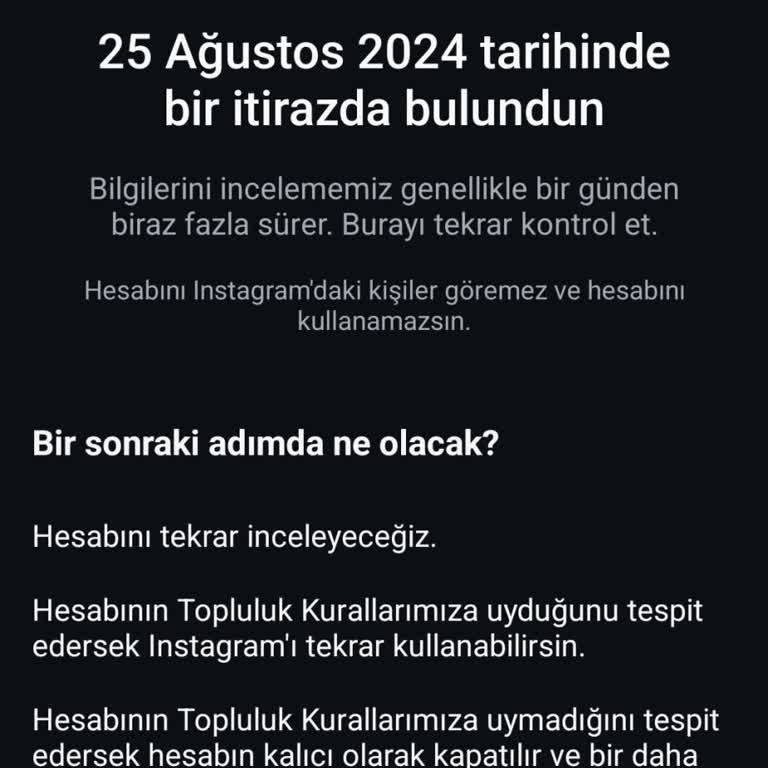 Instagram Hesaplarım Durduk Yerde Kapatılıyor