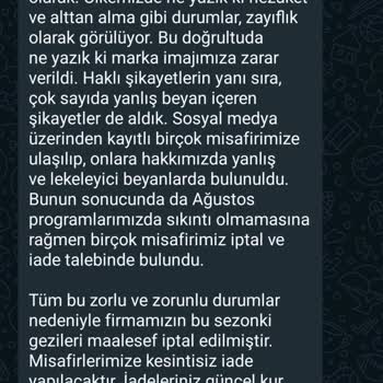 İptal Edilen Turlar Ve Mağduriyet: Pangea Voyage