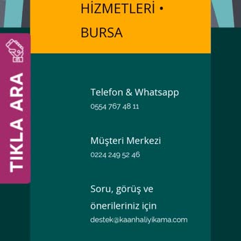 Kaan Halı Yıkama Bursa Yolluk Ortada Yok Halılar Rezil