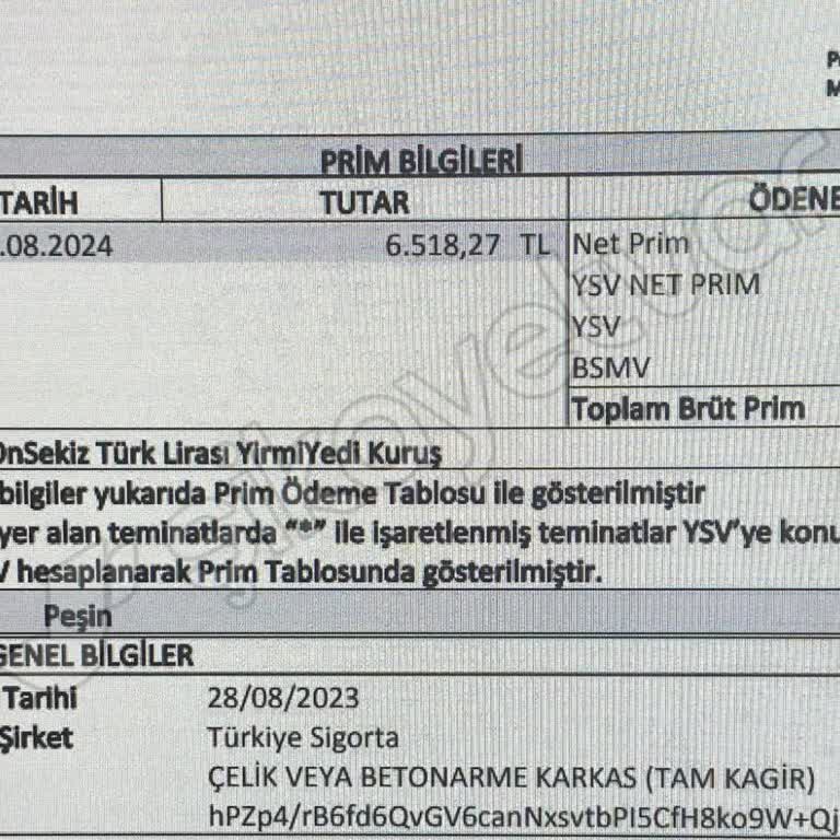 T. C. Ziraat Bankası Konut Sigortası