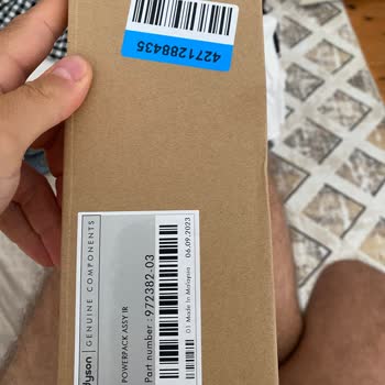 Dyson Süpürge Siparişi Ve Batarya Sorunu