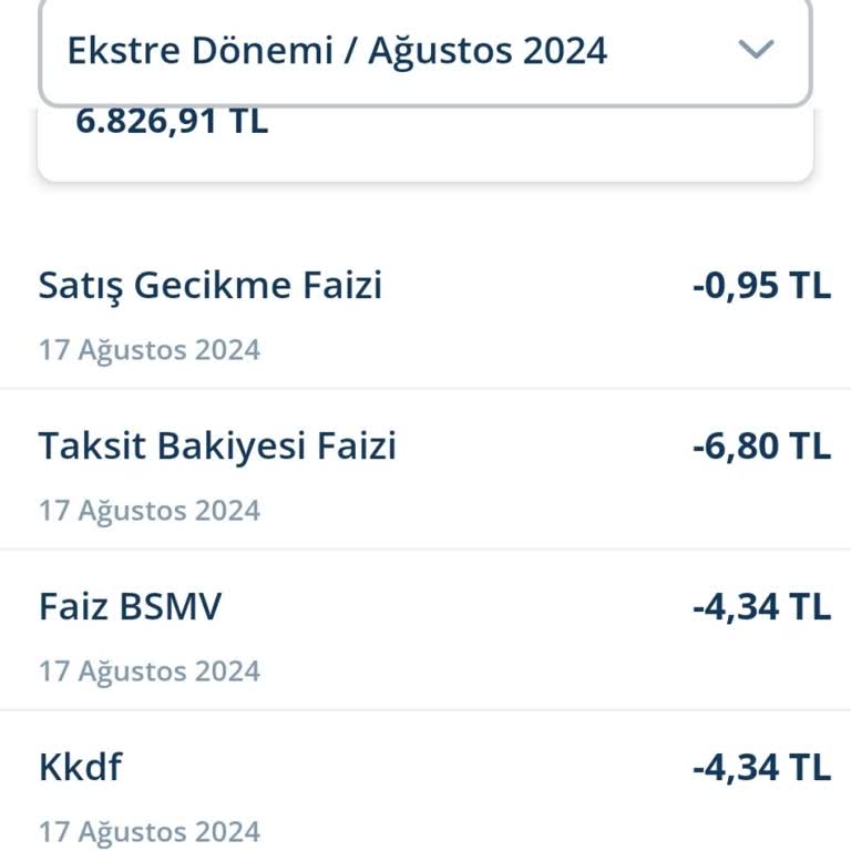 Denizbank Haksız Faiz Kesimi