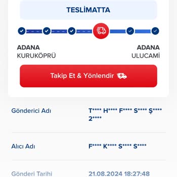 Aras Kargo Yanlış Adrese Gönderilen Kargo Bilgilendirmesi