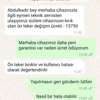 Xiaomi Hepsiburada Ücretsiz Tamirat Talebimi Kabul Etmiyor