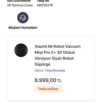 Xiaomi Hepsiburada Ücretsiz Tamirat Talebimi Kabul Etmiyor
