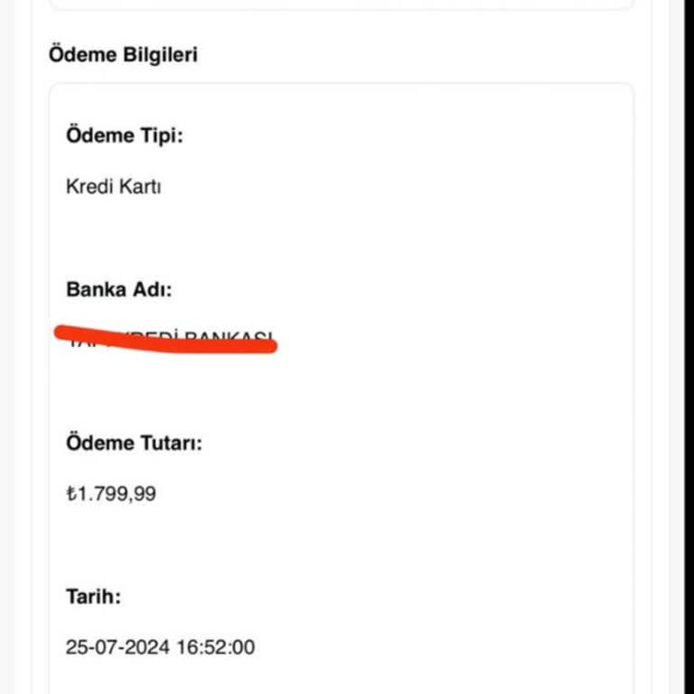 English Home Aldığım Ürünü Göndermiyor