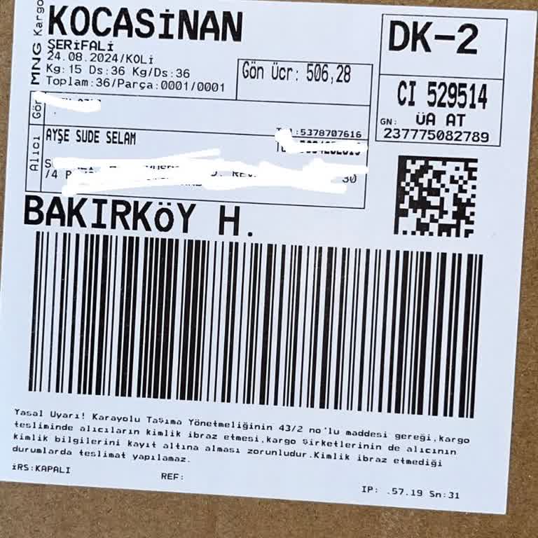 MNG Kargo Yukarı Çıkarmama Saçmalığı