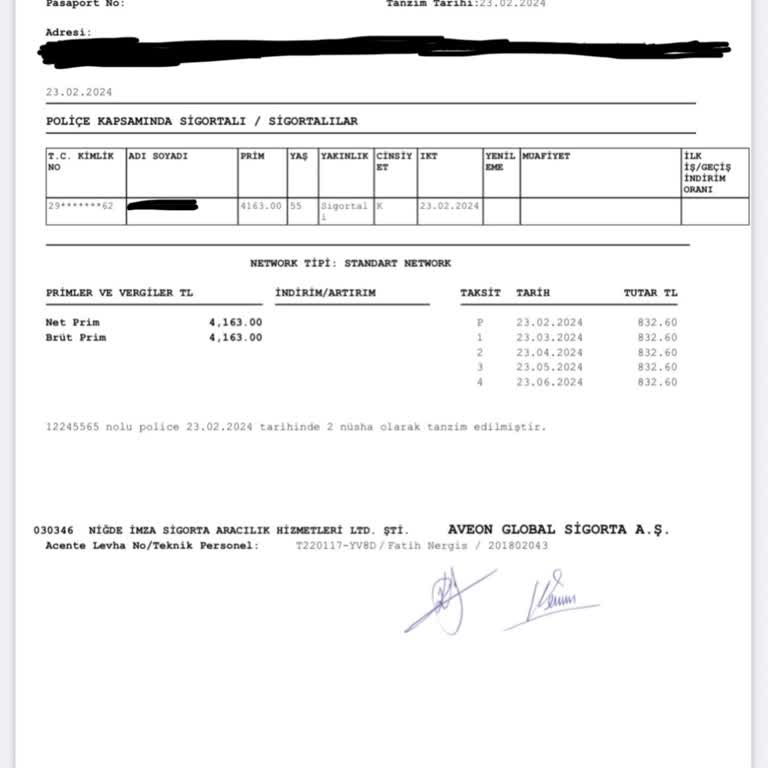 Aveon Tamamlayıcı Sağlık Sigortası!