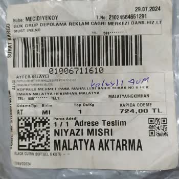 Sürat Kargo İade Taleplerine Cevap Vermeyen İlgisiz Firma