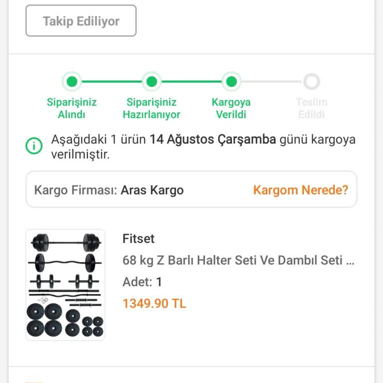 Trendyol Kargom Eve Gelmiyor