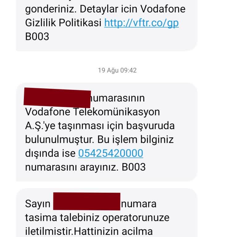 Vodafone Numara Taşıma Sürecinde Yaşanan Sorunlar ve Fiyat Artışı