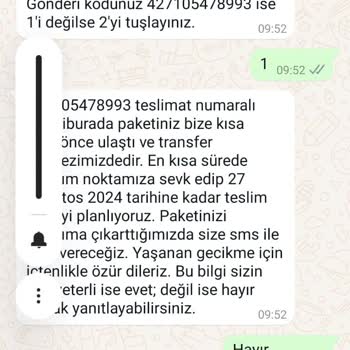 Hepsijet Kargomu Teslim Etmiyor
