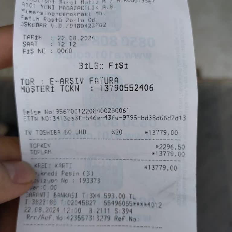 A101 İade Sorunu Var