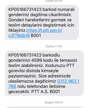 PttAVM Kartepe Sarımeşe PTT Ürün Teslimi Yapmıyor