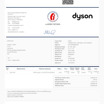 Kentpark AVM Dyson Airwrap Memnuniyetsizliği İade Etmek İstiyorum.