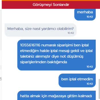 Koçtaş Siparişimi Sormadan - Sebep Göstermeden İptal Etti