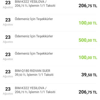 BİM Kart İki Kere Çekim Yapılmış