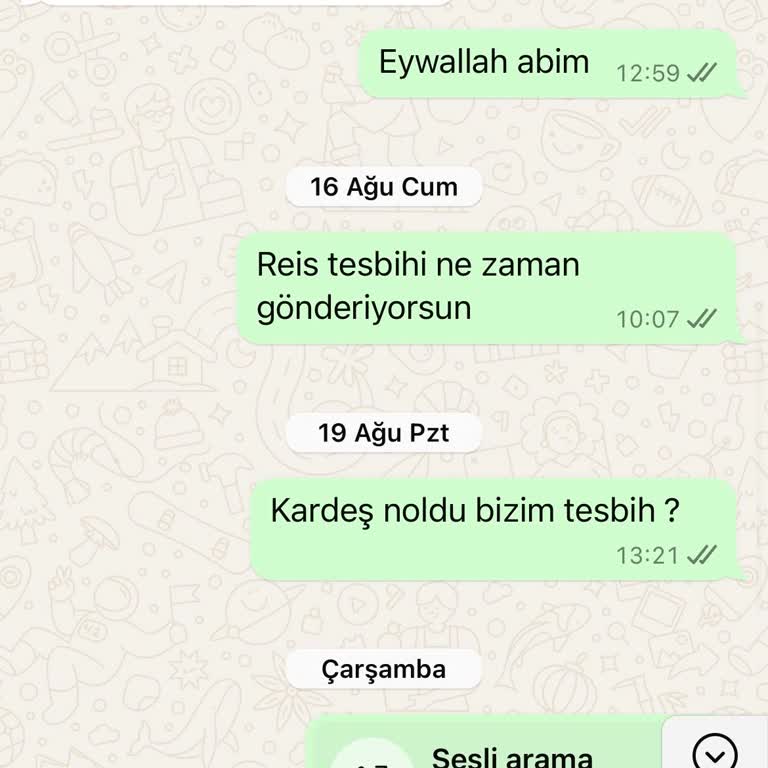 TT_tesbih0 (Instagram) Tesbih Siparişim 3 Haftadır Gönderilmedi