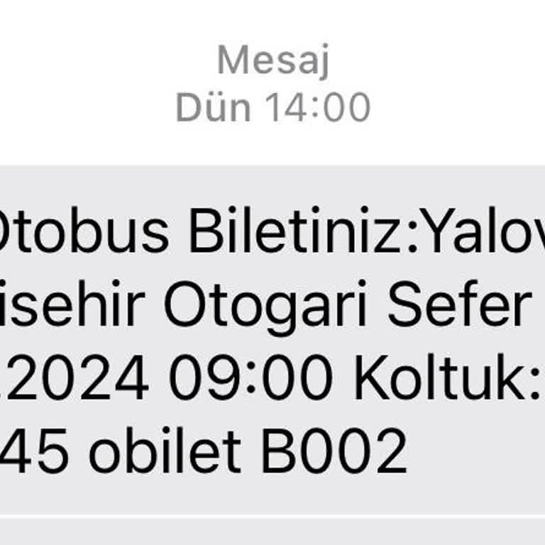 Obilet Otobüs Kalkış Yeri Ve Saati
