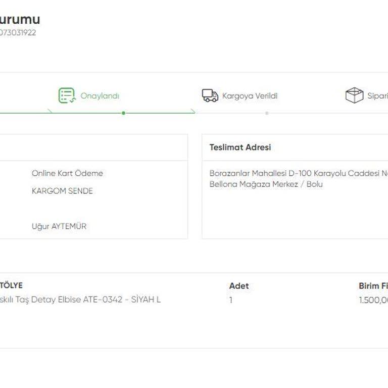 Eyyo Atelier Para İadesinde Gecikme Ve Müşteri Hizmetleri Sorunu