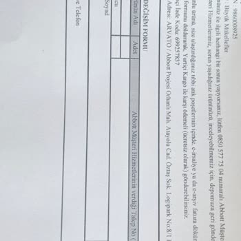 Freestyle Libre Libre İade Almıyor