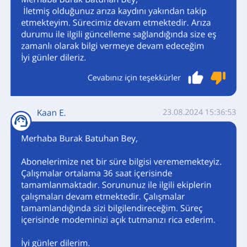 TurkNet 10 Gündür Teknik Destek Sunmuyor Sorumsuzluk
