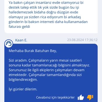 TurkNet 10 Gündür Teknik Destek Sunmuyor Sorumsuzluk