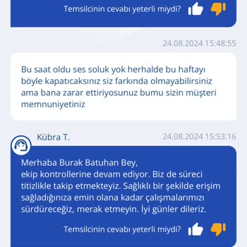 TurkNet 10 Gündür Teknik Destek Sunmuyor Sorumsuzluk