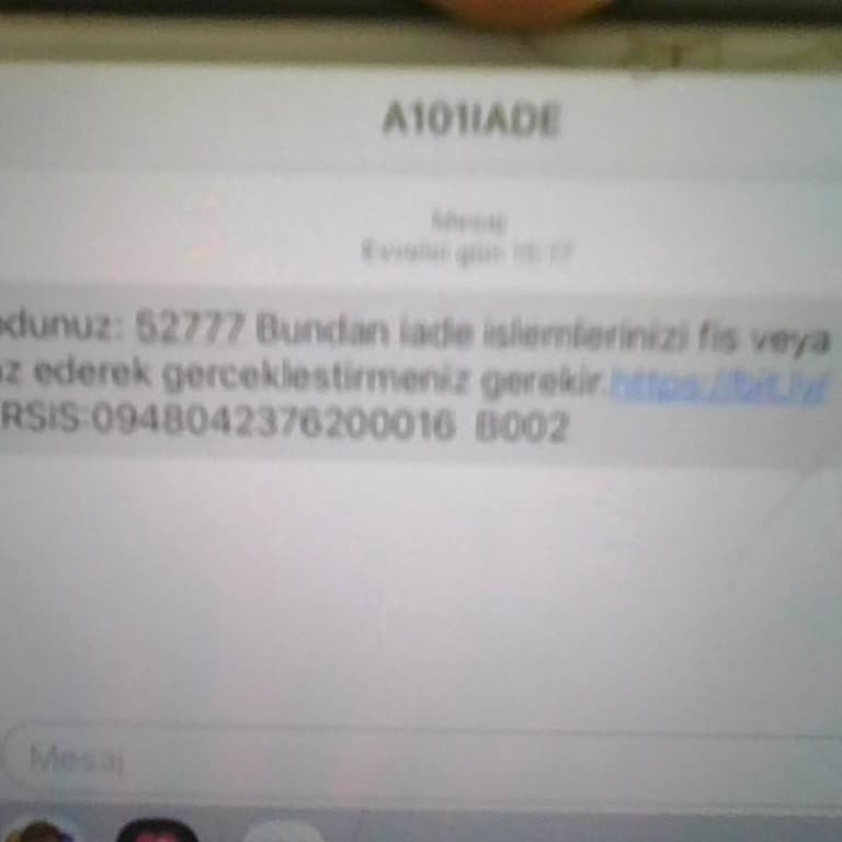 A101 Çalışanların Ürün İadesinde Kötü Üslubu Ve Kötü Hizmeti!