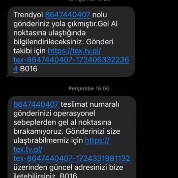 Trendyol Teslimat Bekletilip İade Edilmesi Ve Para İadesi Verilmemesi