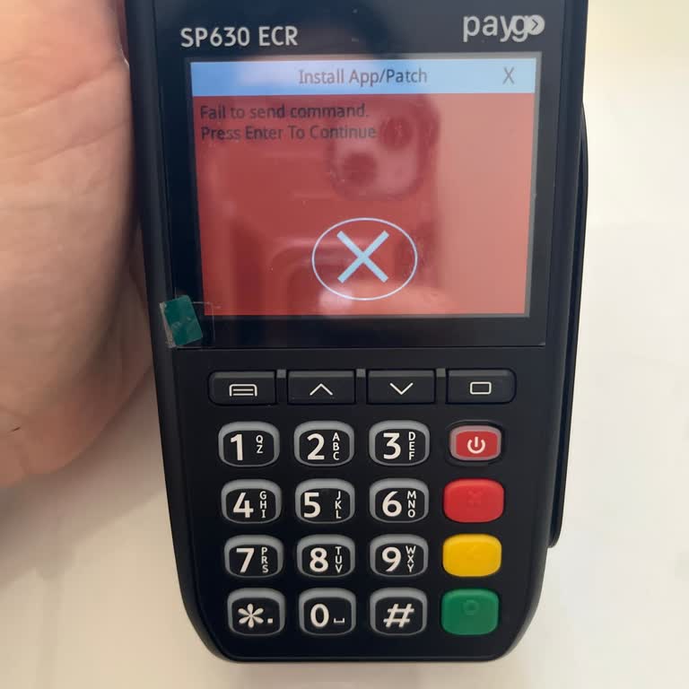 Paygo Sp630 Ecr Yazarkasa Pos Cihaz Güncelleme Arızası
