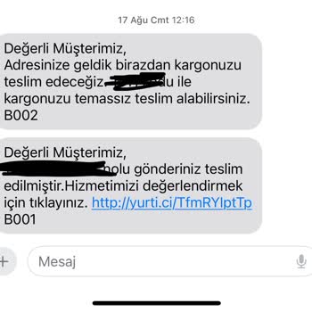 Tarzve Butiği Değişim Yapmıyorlar Mesajlara Cevap Bile Vermiyorlar