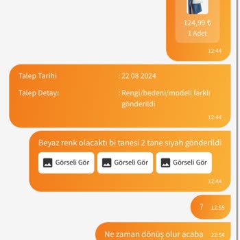Trendyol Butik Mağazasında Yanlış Ürün Sorunu