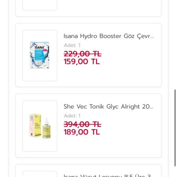 Rossmann "Kısmi İade İşlemi Tamamlandı"