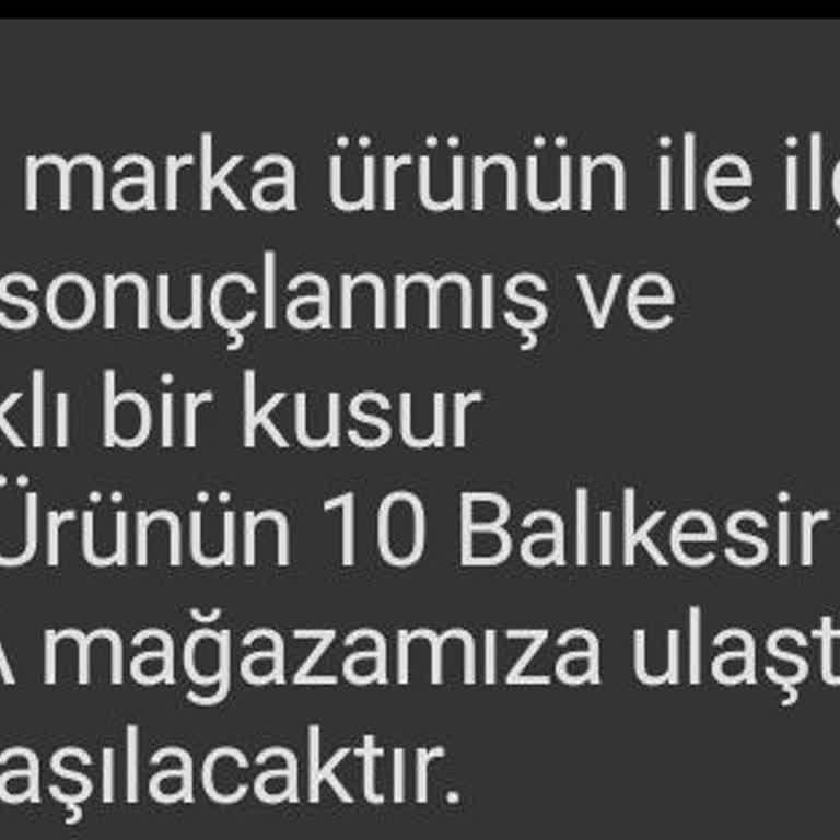 FLO Mağazacılık Müşteri Memnuniyeti- Satış Sonrası Destek Hizmeti