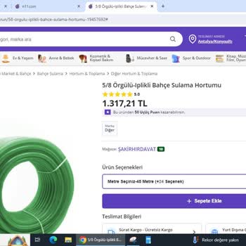 N11 Şakir Hırdavat Cayma Hakkı İhlali!