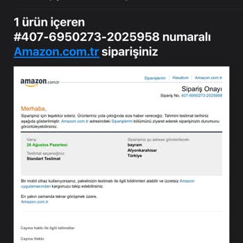Amazon.com.tr Stokta Olmayan Ürünü Satışa Koyup, Ürünün Arkasında Deği