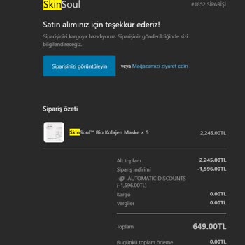 Skin Soul 'dan Aldığım Kolajen Maskeler Beklentimi Karşılamadı