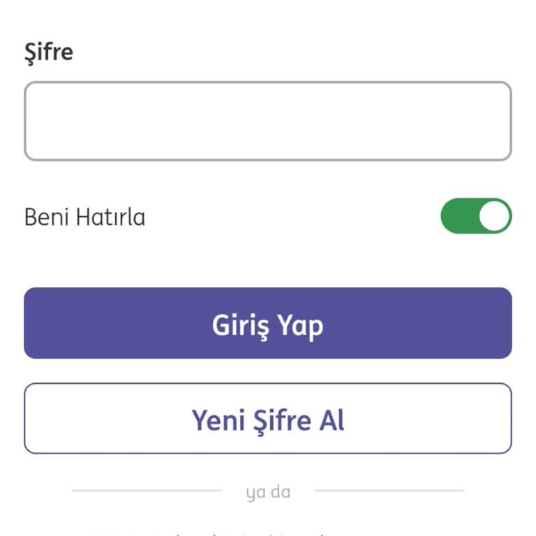 ING Şifre Alma Ve NFC Sorunu