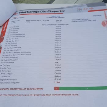 Pilot Garage'ın Hatalı Ekspertizi Beni Zarara Uğrattı.